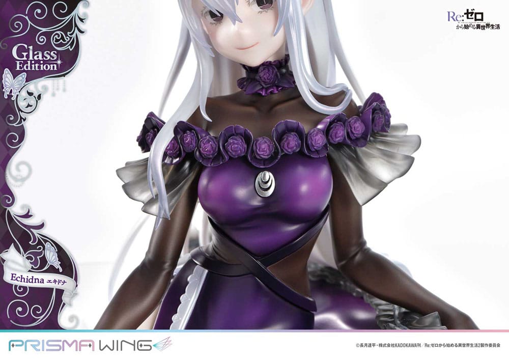 Re:ZERO Starting Life in Another World Prisma Wing PVC Statue 1/7 Echidna Glass Edition 24 cm Image 8