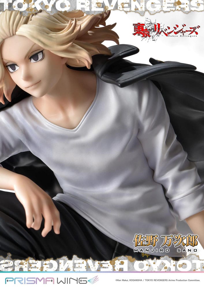Tokyo Revengers Prisma Wing PVC Statue 1/7 Manjiro Sano 23 cm Image 21