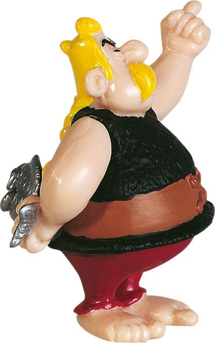 Asterix Figur Verleihnix der Fischhändler 6 cm Image