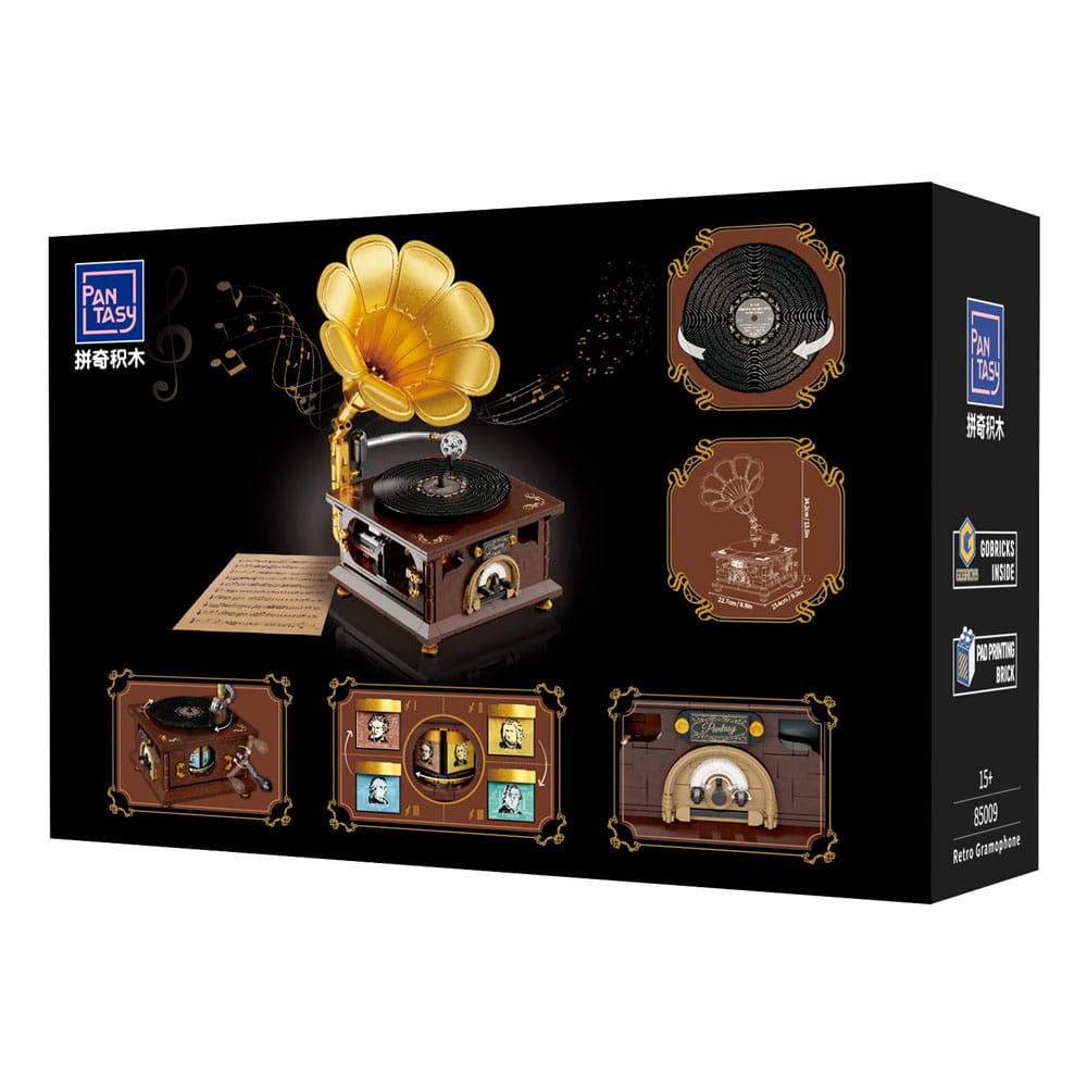 Original-Retro Series Bauset Retro Gramophone 34 cm Image 3