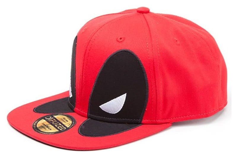 Marvel Snapback Cap Deadpool Big Face Image