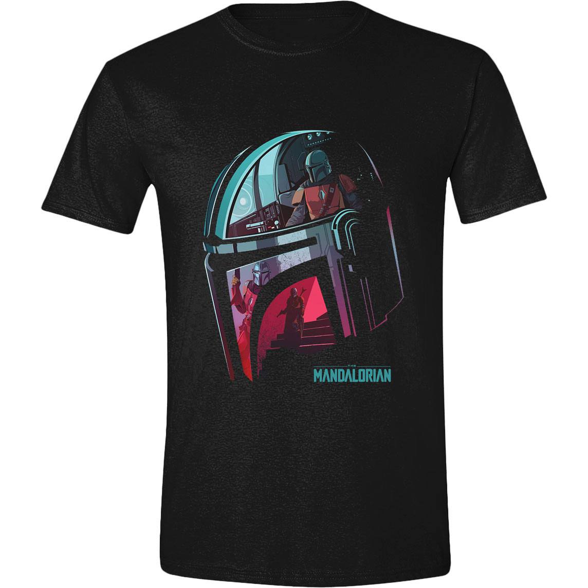 Star Wars The Mandalorian T-Shirt Reflection Größe XL Image