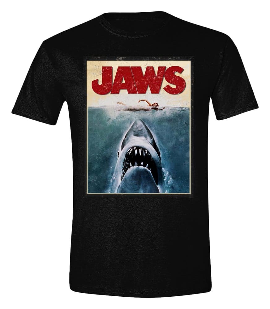 Jaws T-Shirt Poster Größe XL Image