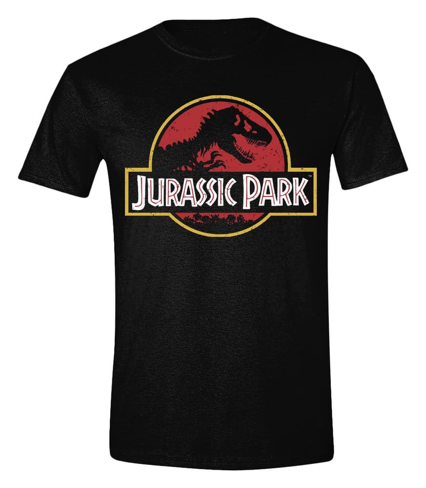 Jurassic Park T-Shirt Vintage Logo Größe S Image