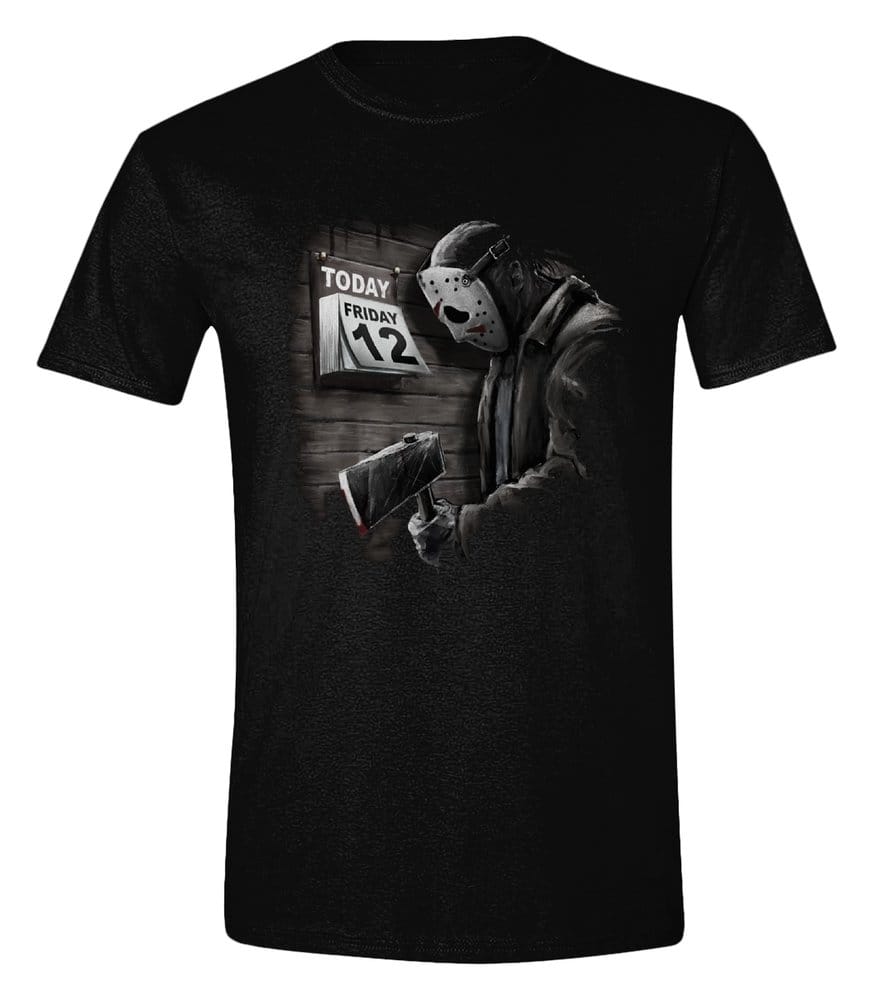 Friday the 13th T-Shirt Friday 12th Sad Größe M Image