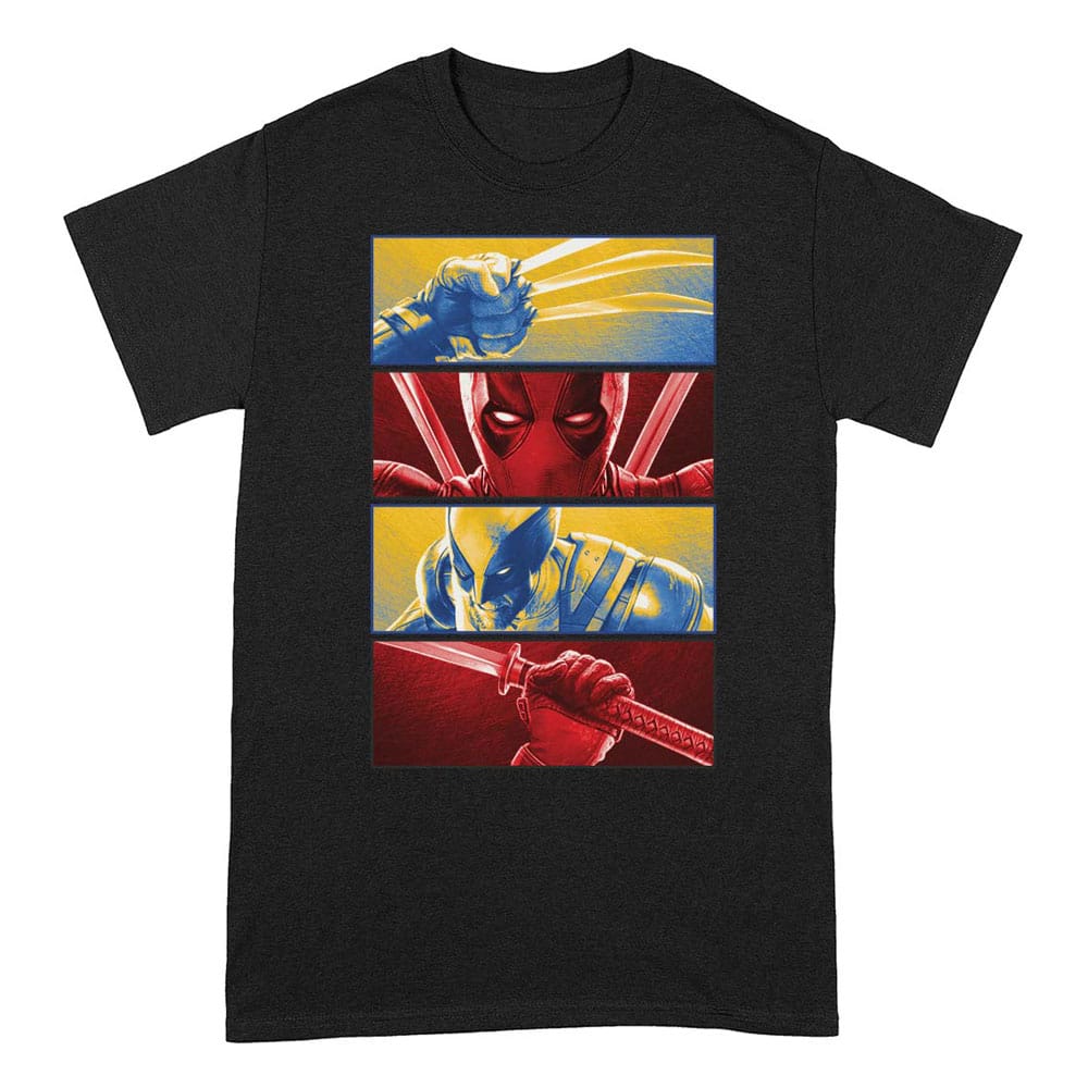 Deadpool T-Shirt Deadpool And Wolverine Boxes Größe S Image