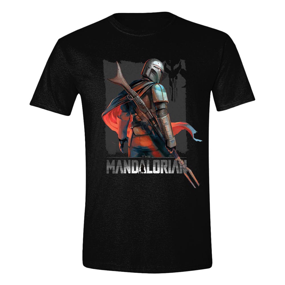 Star Wars The Mandalorian T-Shirt Mando Pose Größe M Image