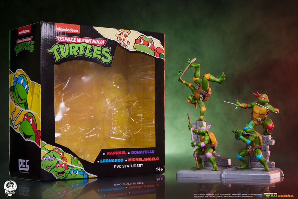 Teenage Mutant Ninja Turtles PVC Statue 4-er Pack 20 cm Image 17