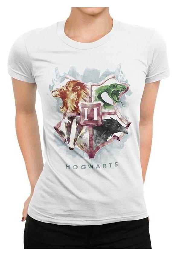 Harry Potter T-Shirt Water Colour Crest Größe L Image