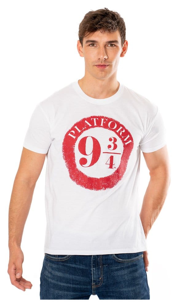 Harry Potter T-Shirt Platform 9 3/4 Raised Print Größe XXL Image