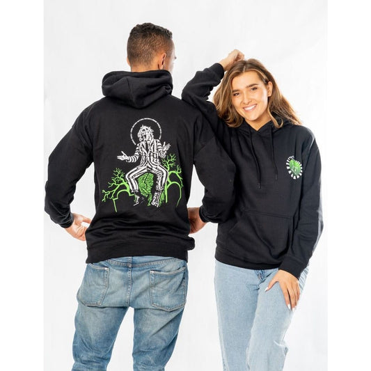 Beetlejuice Kapuzenpullover Front Back World Tour Größe L Image 2