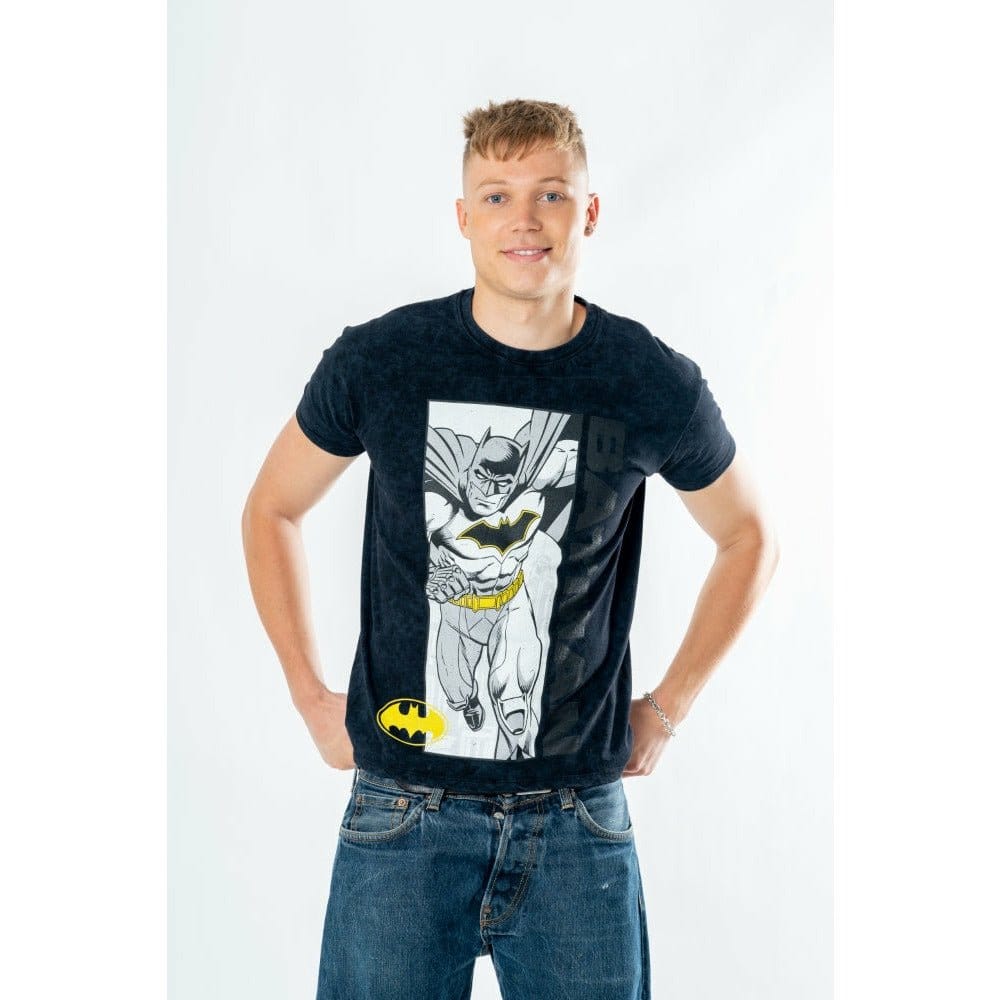 Batman T-Shirt Comic Acid Wash Größe XL Image 2