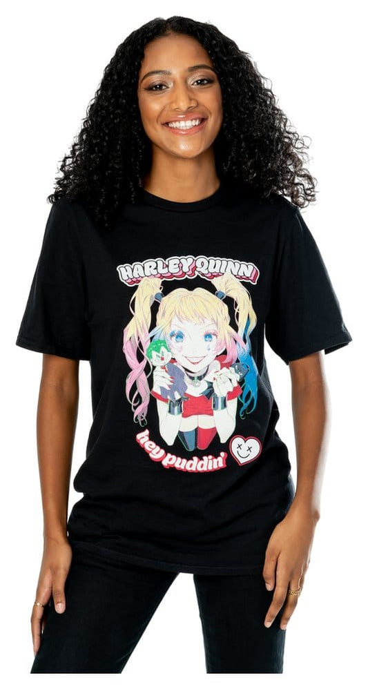 DC T-Shirt Harley Quinn Anime Puddin' Größe XL Image 2