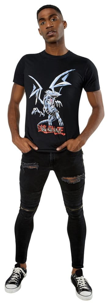 Yu-Gi-Oh! T-Shirt Blue Eyes White Dragon Größe M Image 2