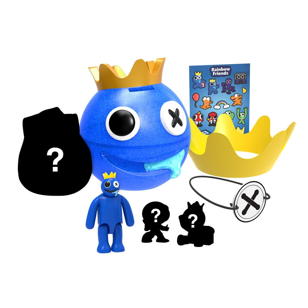 Rainbow Friends Head Bundle Blue Metallic Image 11