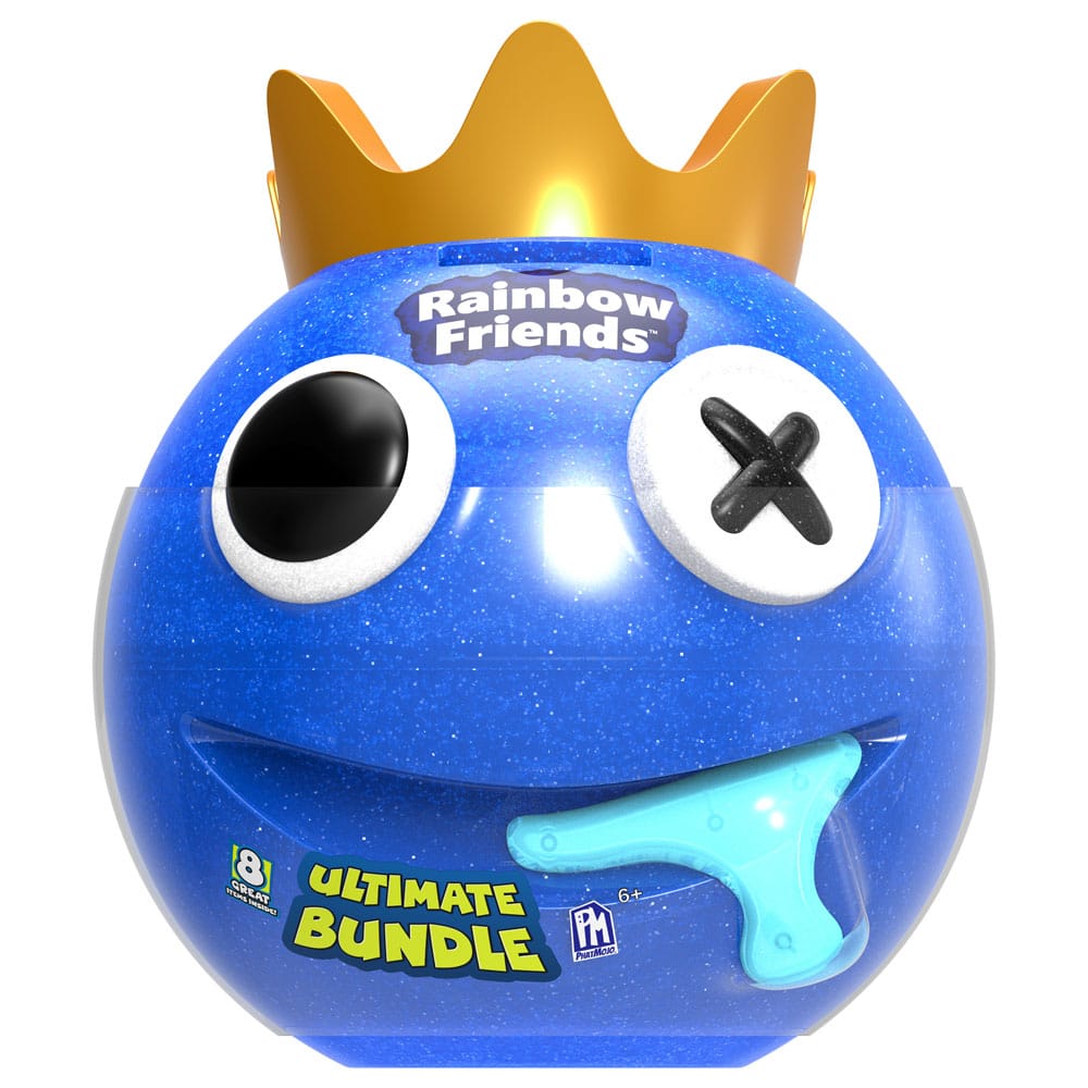 Rainbow Friends Head Bundle Blue Metallic Image 13