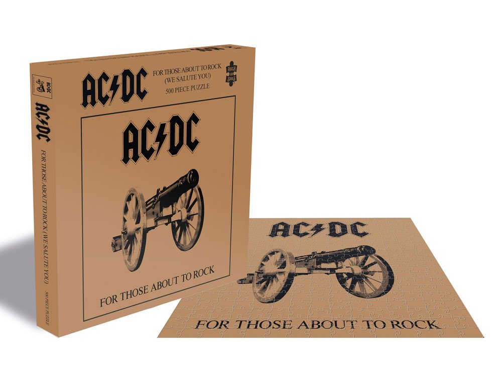 AC/DC Rock Saws Puzzle For Those About To Rock (500 Teile) Image 2