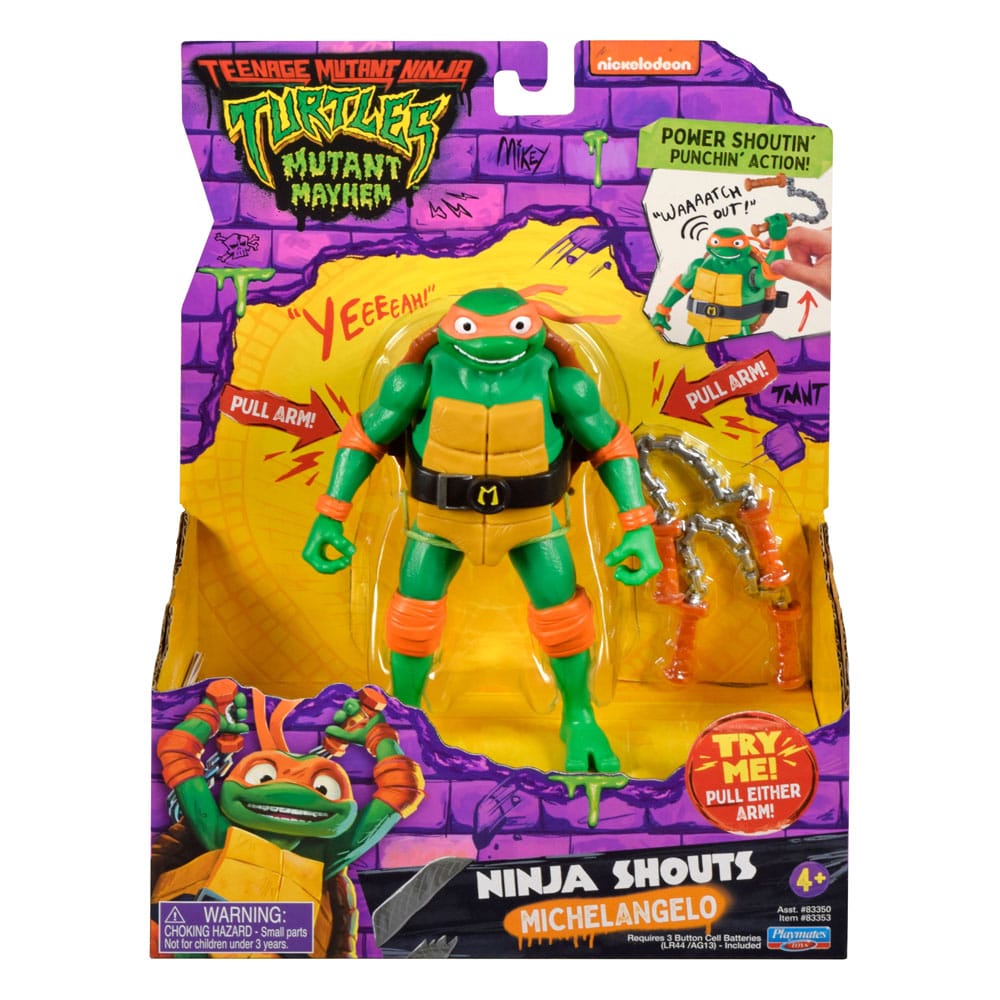 Teenage Mutant Ninja Turtles: Mutant Mayhem Ninja Shouts Action Figuren 15 cm Sortiment (8) Image 10