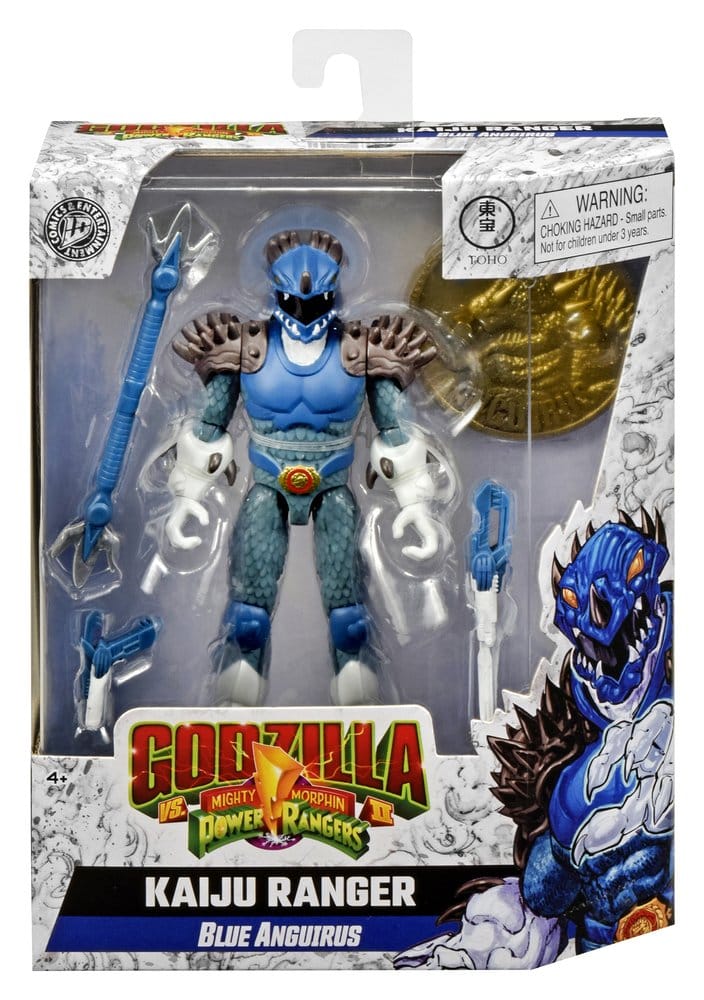Power Rangers x Godzilla Actionfigur Blue Anguirus Image 2