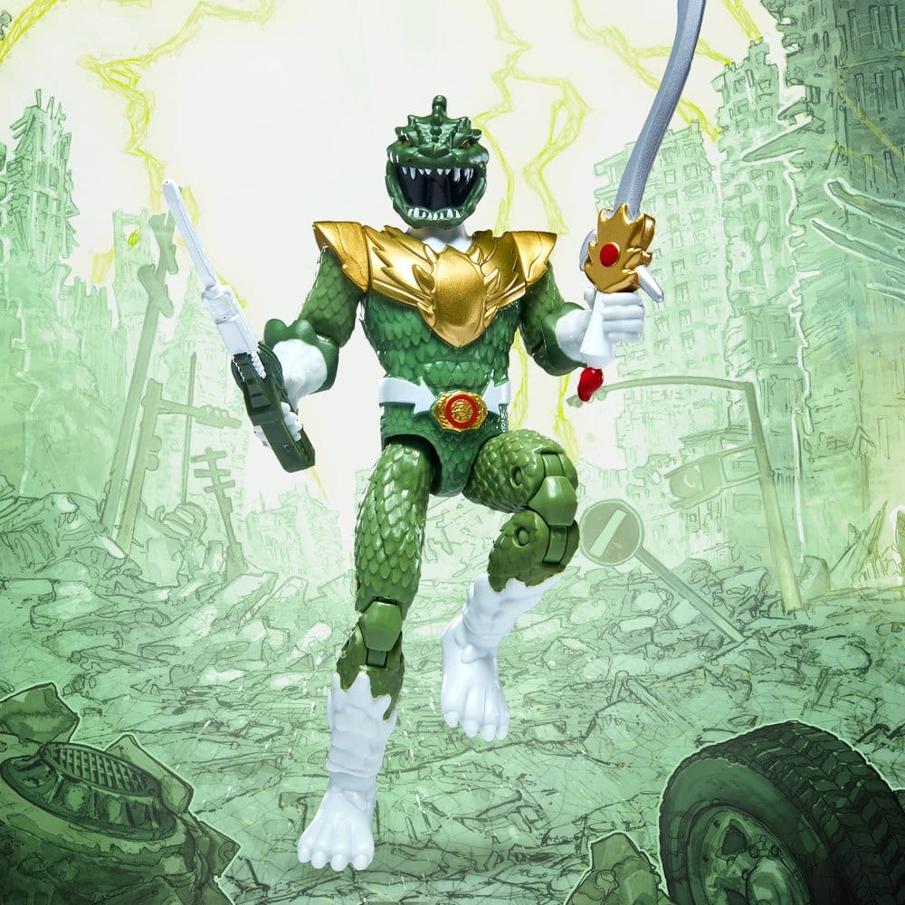 Power Rangers x Godzilla Actionfigur Green Godzilla Image 2