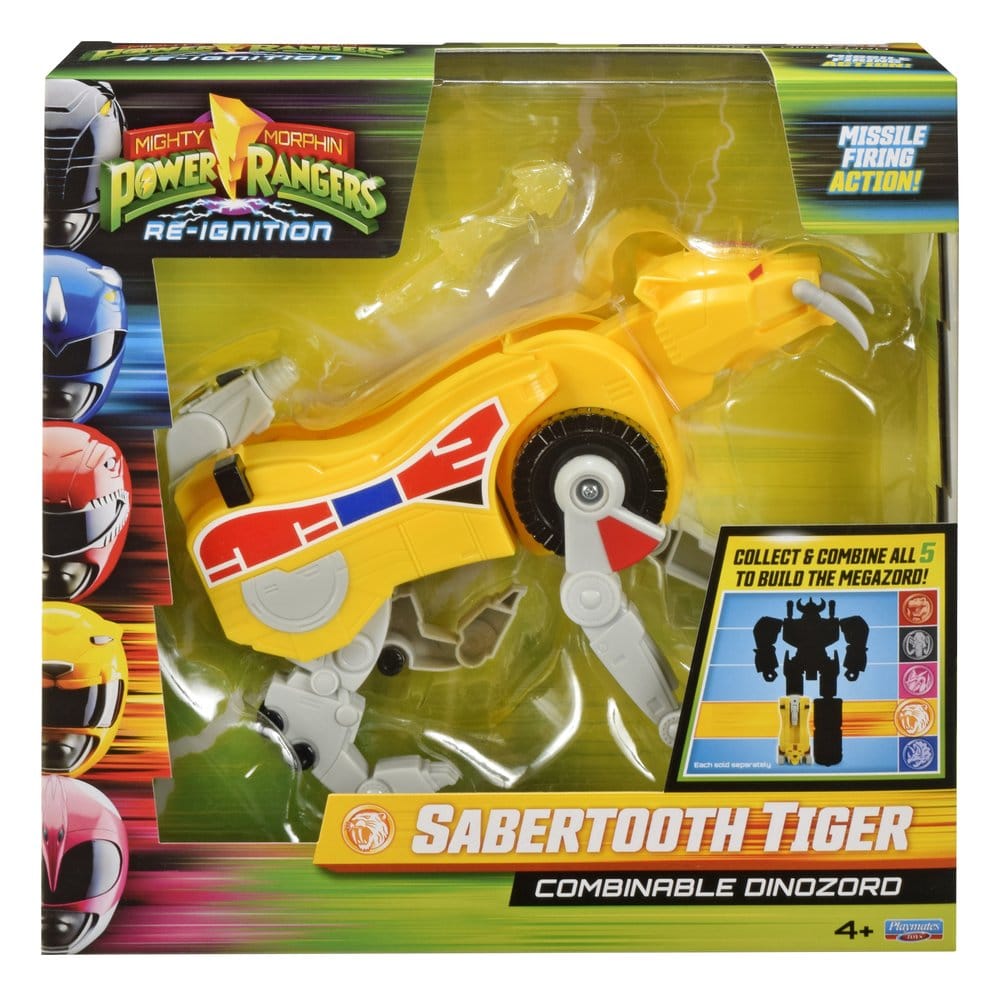 Power Rangers Combinable Dinozord Actionfigur Sabertooth Tiger 20 cm Image 2