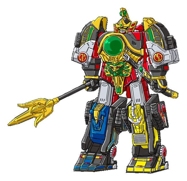 Power Rangers Thunder Megazord with Mega Power Sword Actionfigur 28 cm Image