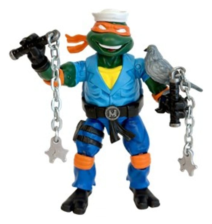 Teenage Mutant Ninja Turtles x G.I. Joe Crossover Classics Actionfigur Michelangelo x Shipwreck 12 cm Image