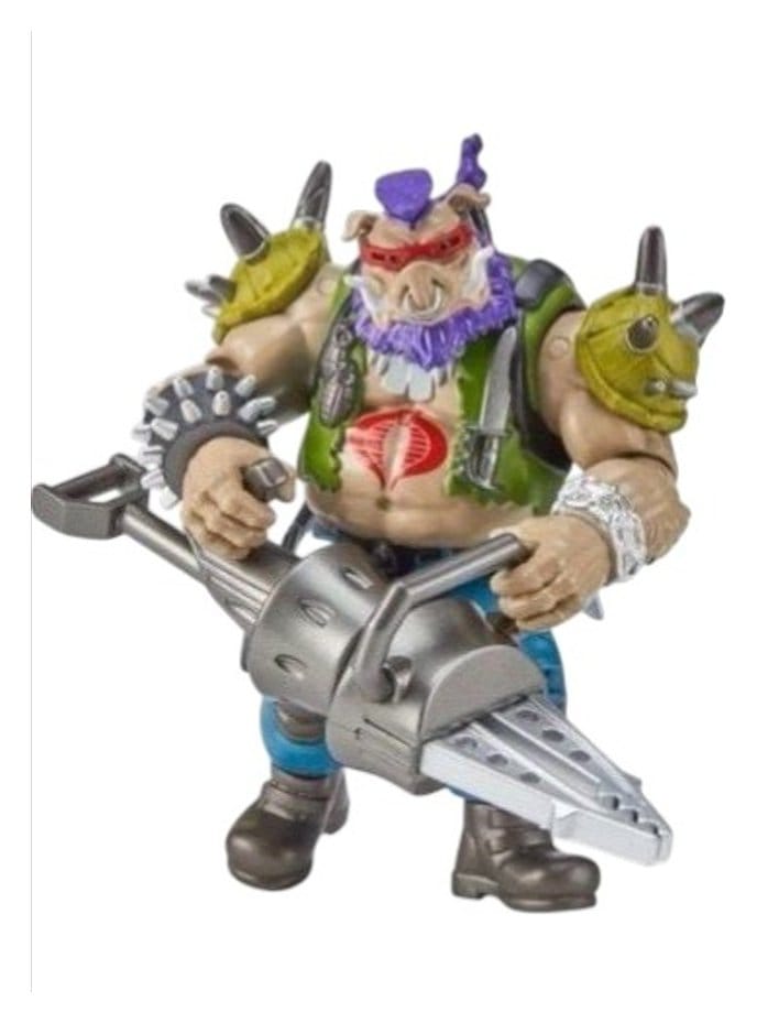 Teenage Mutant Ninja Turtles x G.I. Joe Crossover Classics Actionfigur Bebop x Dreadnok Ripper 12 cm Image