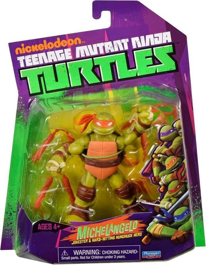 Teenage Mutant Ninja Turtles World of TMNT Actionfigur Michelangelo 11 cm Image
