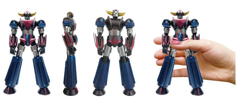 Grendizer Metallic Nano Puzzle Model Kit Grendizer U 14 cm Image 3