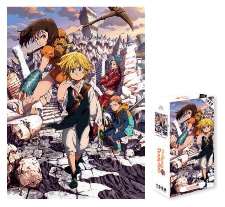 The Seven Deadly Sins: Puzzle 1000 Teile Image