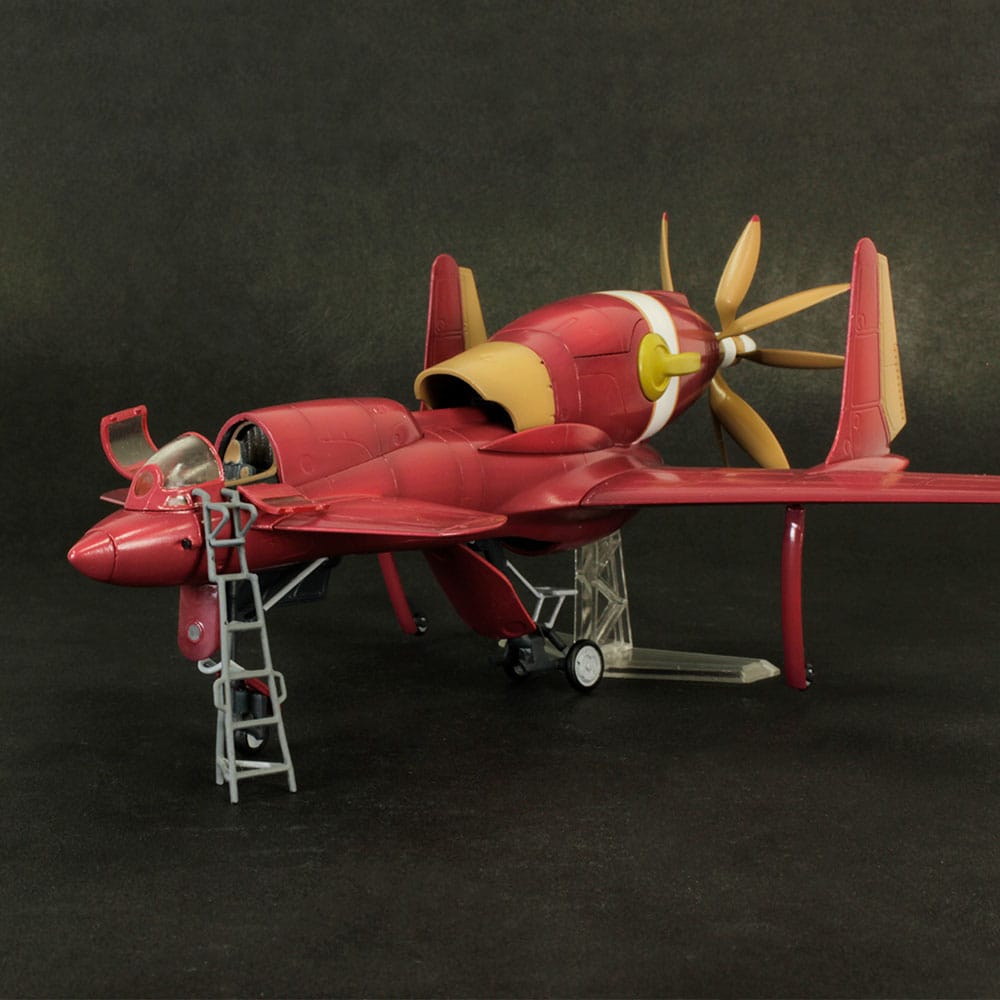 Royal Space Force: The Wings of Honnêamis Plastic Model Kit 1/72 Honneamise Oukoku Air Force Fighter Schira-DOW 3rd (Single Seat Type) 21 cm Image 5
