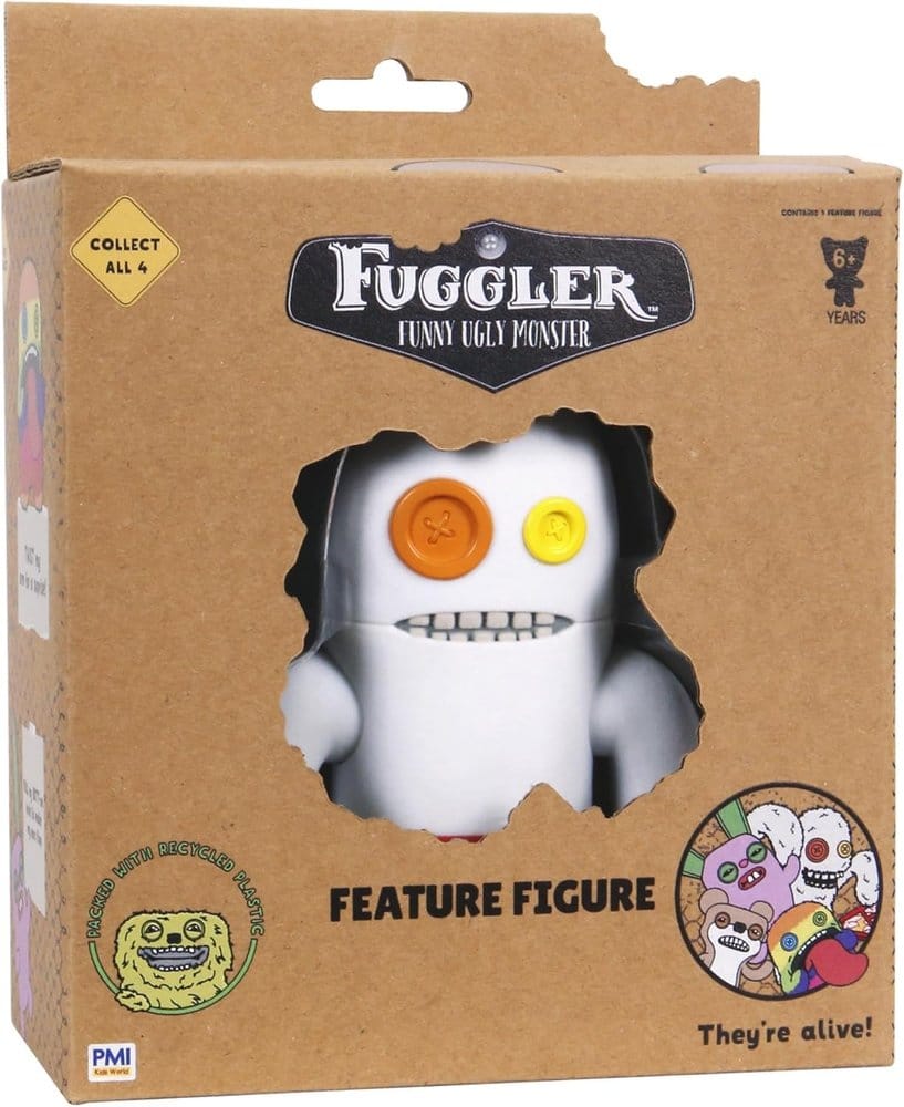 Fuggler: Feature Figures Bewegliche Figur Window Box Sasquoosh White Image 2