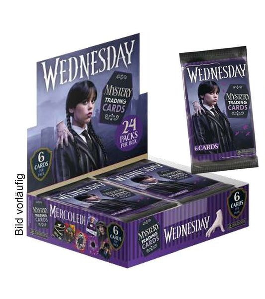 Wednesday Trading Cards Flow Pack Box (24) Image