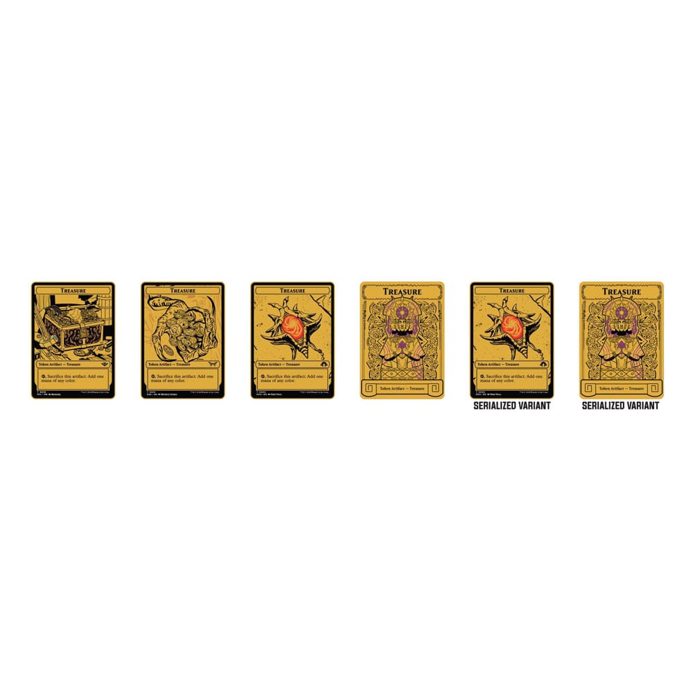 Magic: The Gathering Token Blind Box Mystery Treasure Token Sortiment (10) Image 3