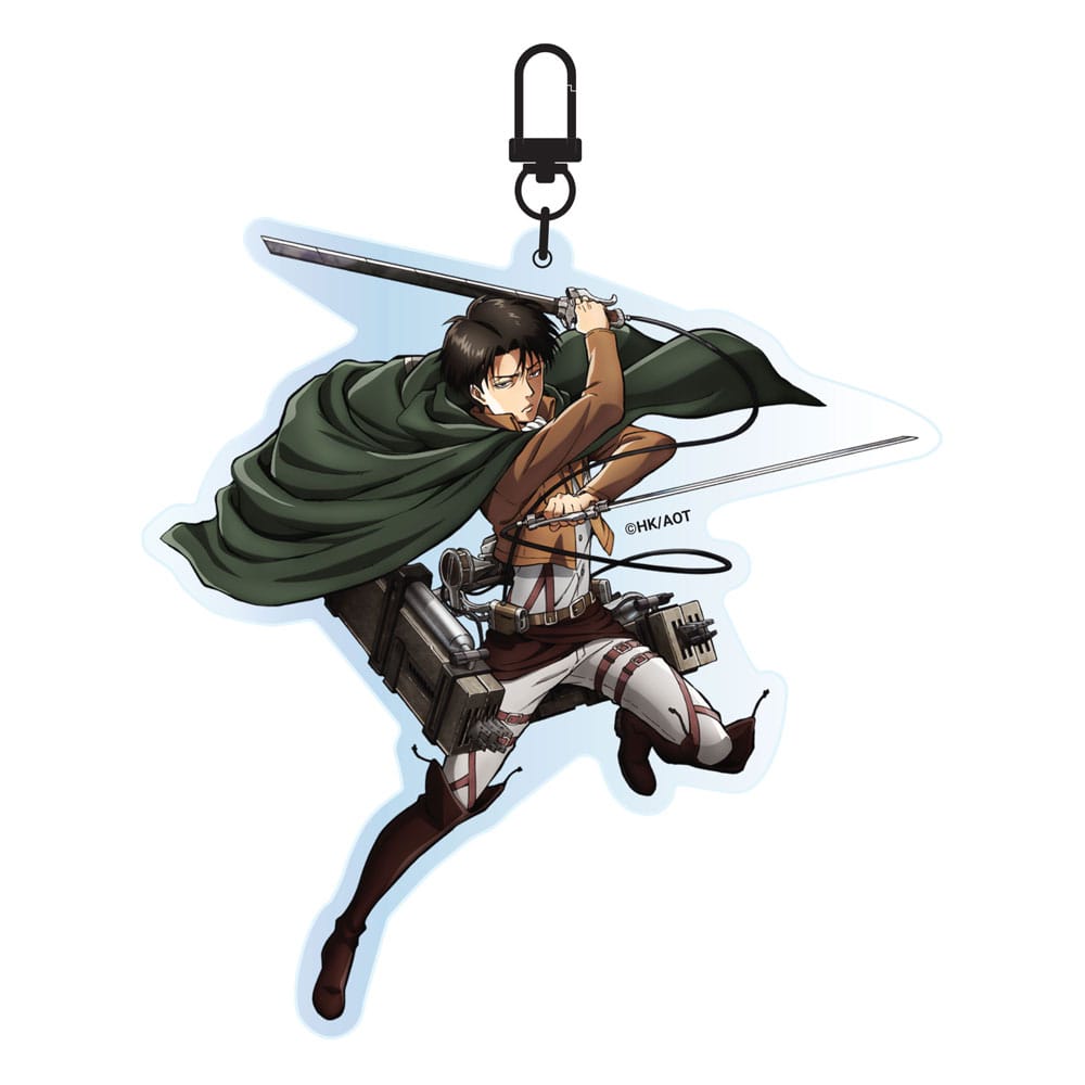Attack on Titan Acryl Schlüsselanhänger Levi Image