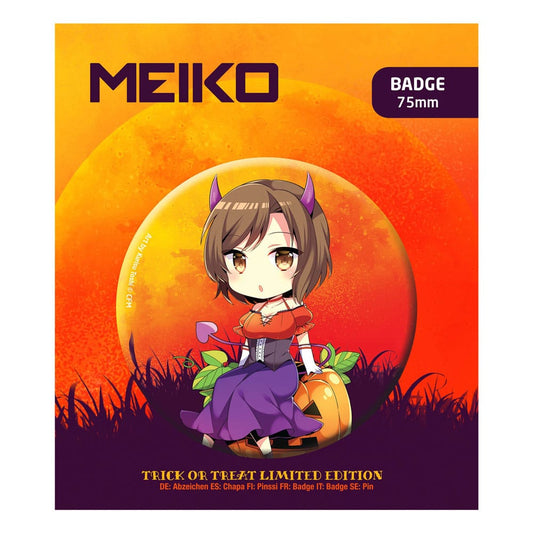 Hatsune Miku Ansteck-Button Halloween Limited Edition Meiko Image
