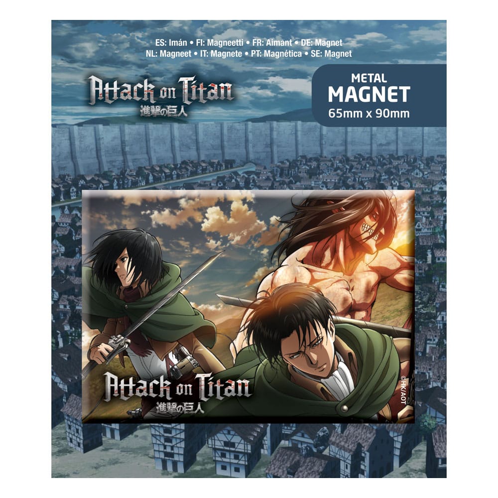 Attack on Titan Magnet Trio Image