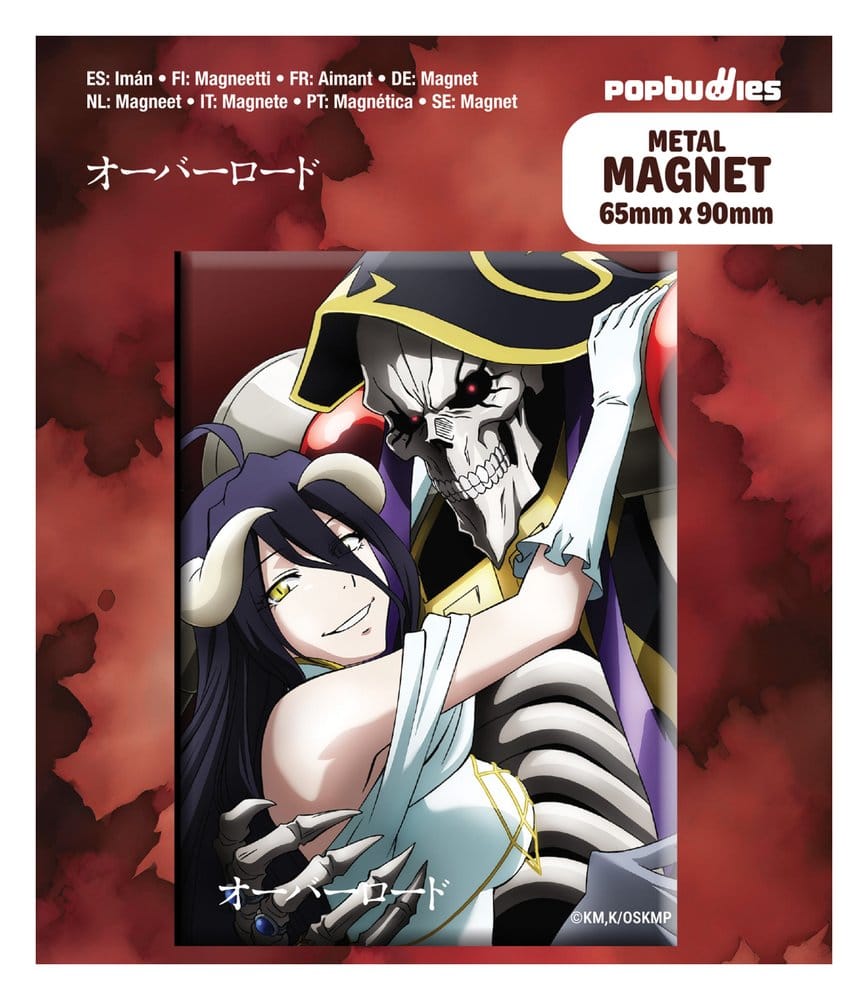 Overlord Magnet Albedo & Ainz Image