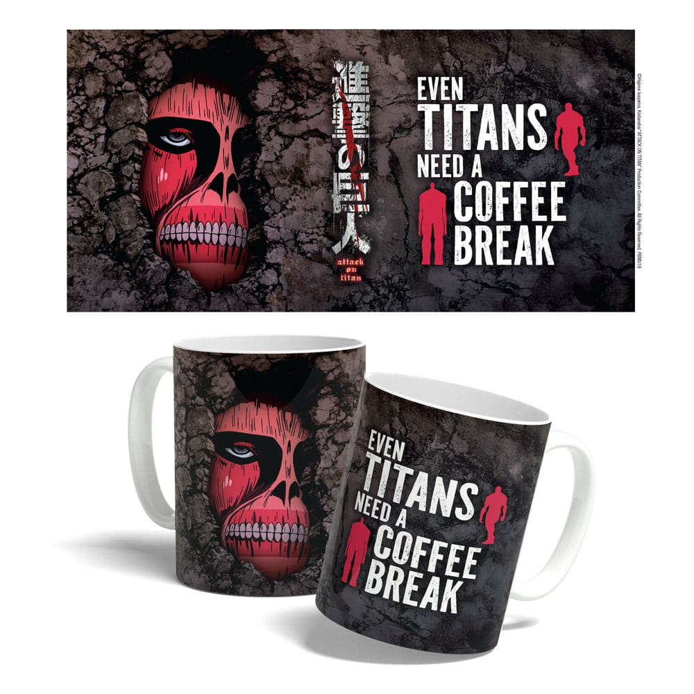Attack on Titan Tasse Titan Coffee Break Time 325 ml Image