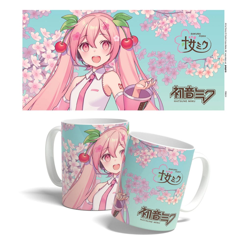 Hatsune Miku Tasse Sakura Miku Cherry Blossom 325 ml Image