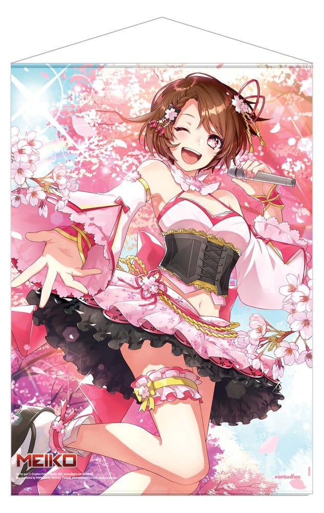 Hatsune Miku Wandrolle Meiko Hanami 50 x 70 cm Image