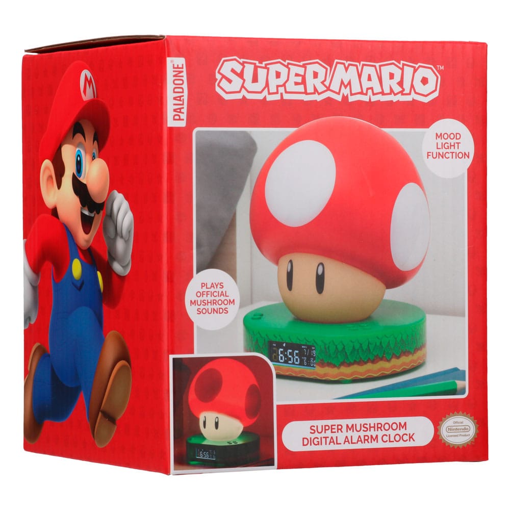Super Mario Wecker Super Mushroom Image 1