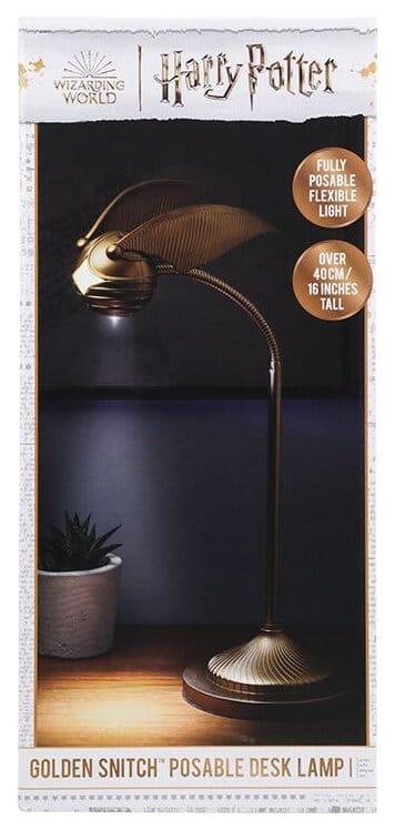 Harry Potter Schreibtischlampe Goldener Schnatz Posable Image 3