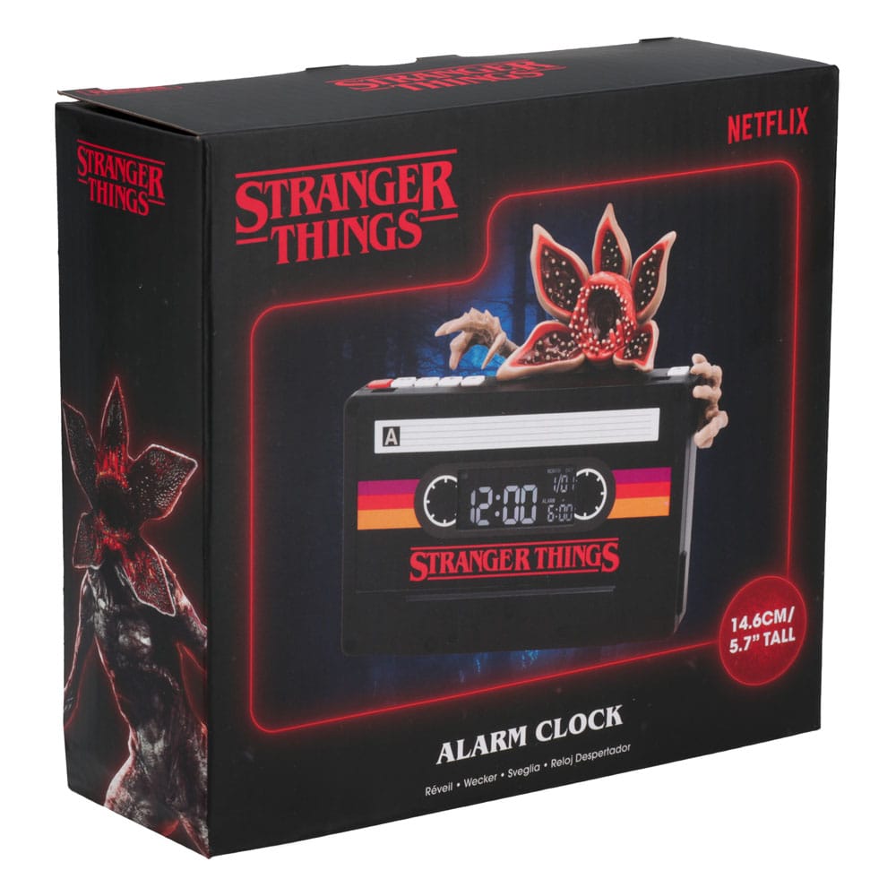 Stranger Things 5 Wecker Demogorgon Cassette 15 cm Image 5