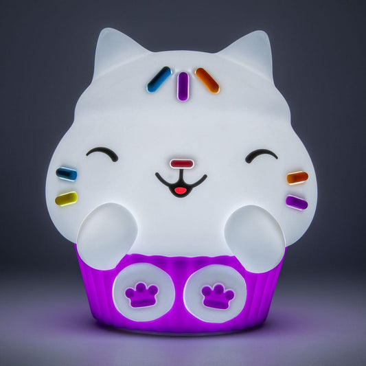 Gabby´s Dollhouse Squishy Glo Silikon-Leuchte Cakey Cat 15 cm Image 2