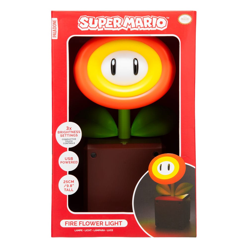 Super Mario Leuchte Fire Flower Image 3