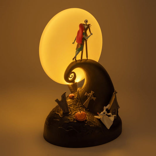 Nightmare before Christmas Diorama-Leuchte Jack & Sally Image 2