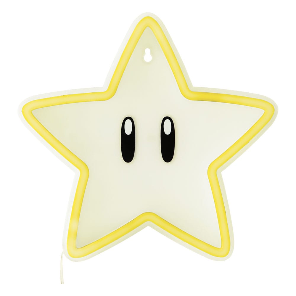Super Mario LED Wandleuchte Super Star Neon Image 1