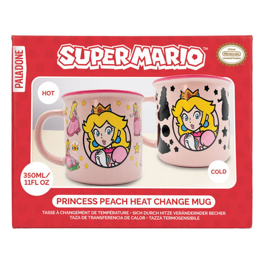 Super Mario Tasse mit Thermoeffekt Princess Peach Image 2